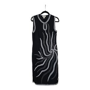 LEW MAGRAM Vintage Sequin Dress - Size Medium‎